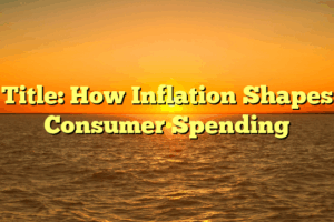 Title: How Inflation Shapes Consumer Spending