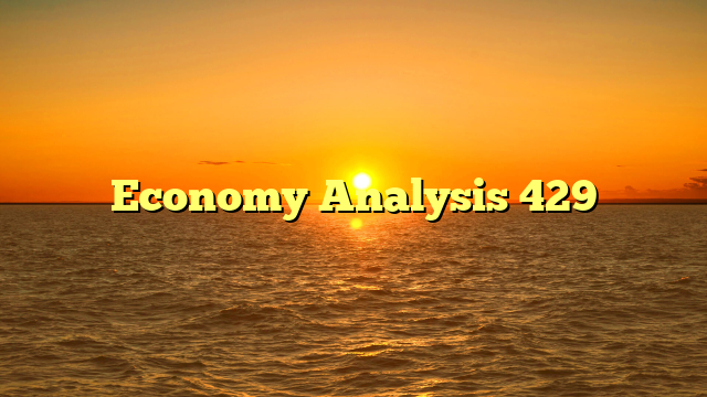 Economy Analysis 429
