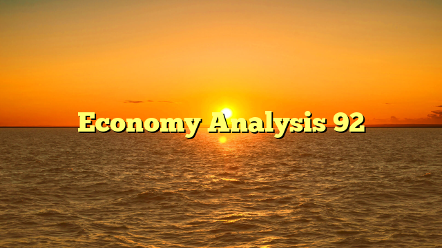 Economy Analysis 92