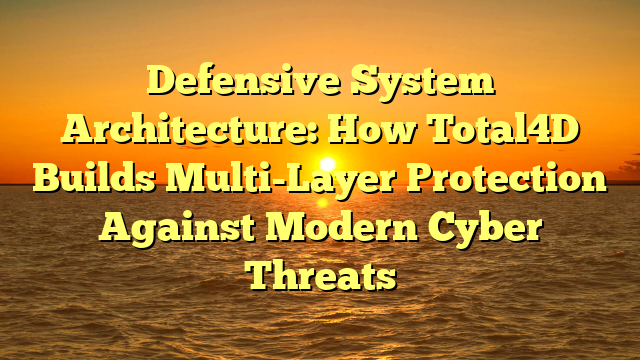 Defensive System Architecture: How Total4D Builds Multi-Layer Protection Against Modern Cyber Threats