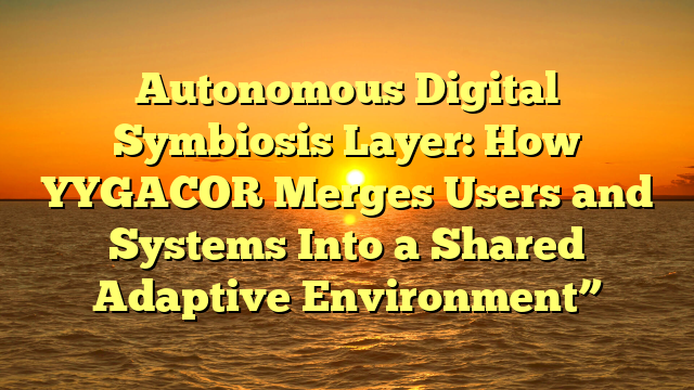 Autonomous Digital Symbiosis Layer: How YYGACOR Merges Users and Systems Into a Shared Adaptive Environment”